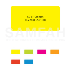 ASTAR 50MM X 100MM FLUORESCENT SELF-ADHESIVE LABELS