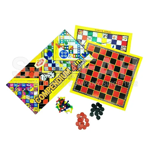 YHT 351 COMPENDIUM 4 IN 1 GAMES