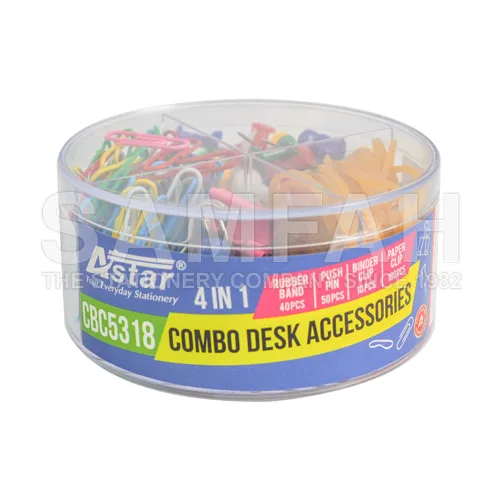 ASTAR CBC5318 COMBO DESK ACCESSORIES 4 IN 1