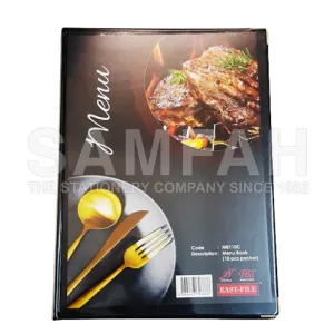 EAST FILE A4 MENU BOOK