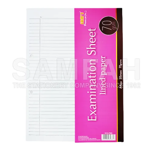 SAMS 70GSM EXAM SHEET 50S