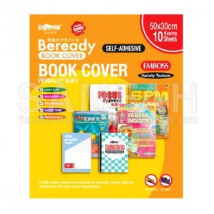 DOLPHIN BOOK COVER EMBOSS DOL-CS0028