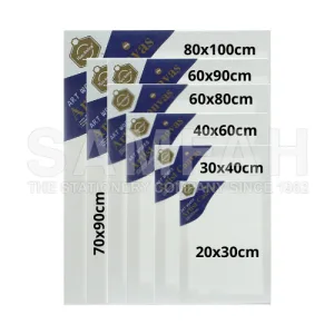 KEEP SMILING60X90CM ARTIST CANVAS