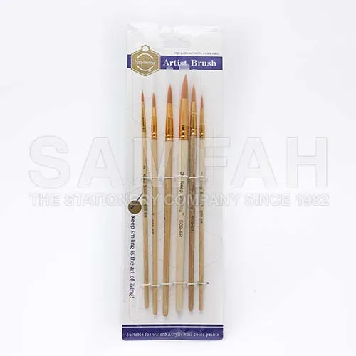KEEP SMILING A609 ARTIST BRUSH 6S