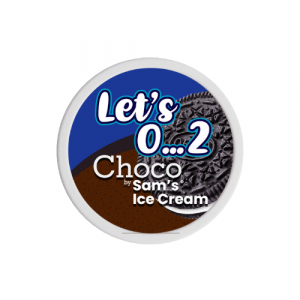 SAMS ICE-CREAM LETSOREO 2 CHOCO 100ML