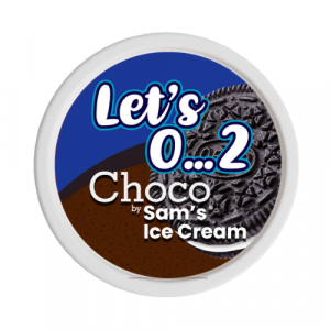 SAMS ICE-CREAM LETSOREO 2 CHOCO 500ML