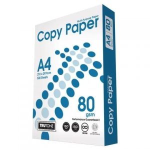 COPY PAPER A4 80GSM PAPER 500S