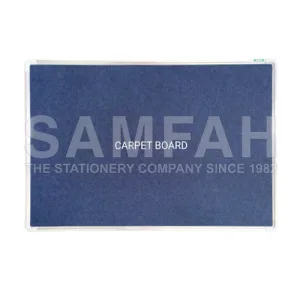 2′ X 4′ NOTICE BOARD C/W CARPET