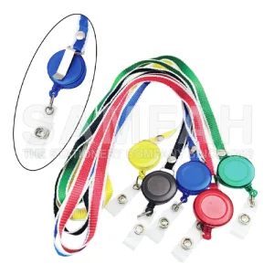 12MMX45CM NYLON LANYARD YOYO CLIP