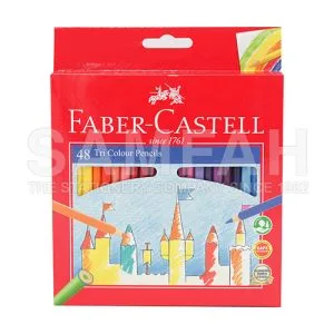 F.C TRI-GRIP COLOUR PENCIL 48S