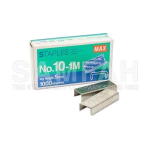 MAX NO10-1M STAPLES 1000S