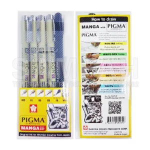 SAKURA PIGMA MANGA BASIC SET