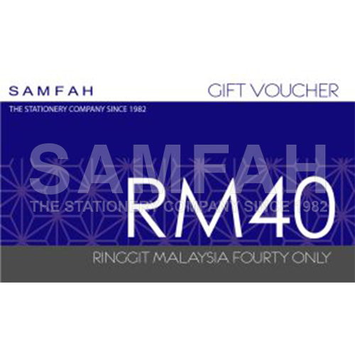 SAM FAH GIFT VOUCHER – RM40 – Samfah