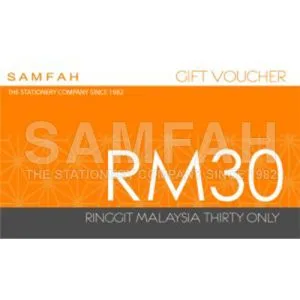 SAM FAH GIFT VOUCHER – RM30