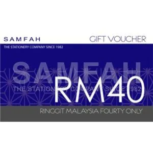 SAM FAH GIFT VOUCHER – RM40