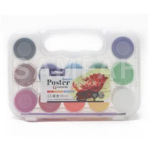 DOLPHIN 20ML POSTER COLOUR 12S