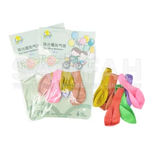 TK9930 PEARLESCENT BALLOONS 6S