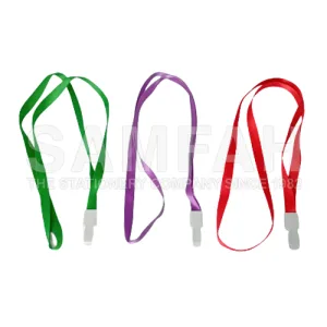 10MM NYLON LANYARD PLASTIC CLIP