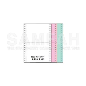 AKIRA 9.5X11 C.FORM 3PLY 500F NCR W/P/B 2UP