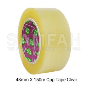 SB TAPE 48MM X 150M OPP TAPE CLEAR