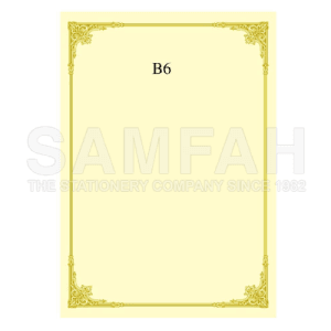 LUCKY STAR A4 160GSM CERTIFICATE CARD B6