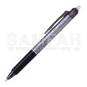 PILOT FRIXION CLICKER BALL PEN 0.5MM – BLACK