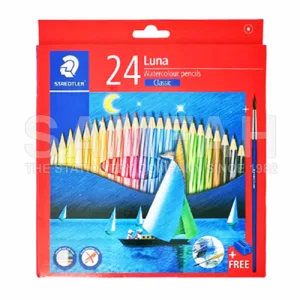 STAEDTLER LUNA WATER COLOUR PENCIL 24S