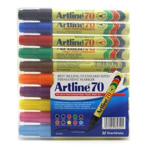ARTLINE EK-70/10W PERMANENT MARKER SET