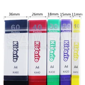 KIDARIO K410/K420/K430/K440/K460 A4 CLEAR BOOK