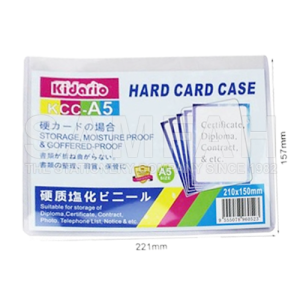 KIDARIO KCC-A5 HARD CARD CASE