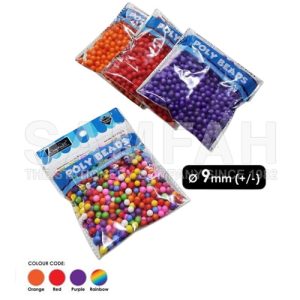 CACTUS 2770-9MM POLY BEADS