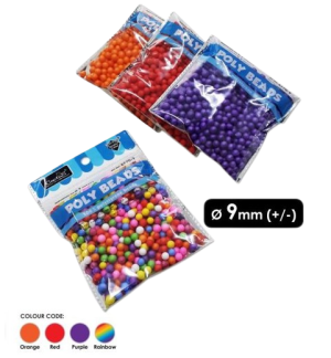 CACTUS 2770-9MM POLY BEADS