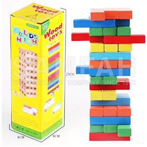 WOODEN COL. STACKING BLOCK