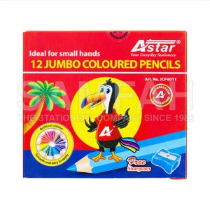 ASTAR JCP-6011 JUMBO 12S COLOURED PENCILS