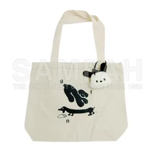 CUTE CANVAS TOTE BAG