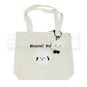 CUTE CANVAS TOTE BAG