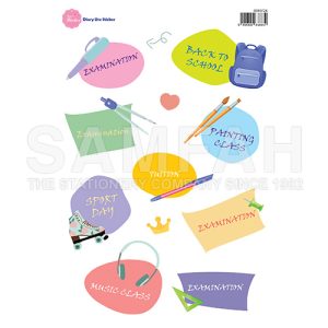 SAM’S DIARY USE STICKER (FEMALE USE)