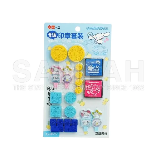 YZ8597 ERASER STAMP SET samfah