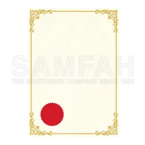 ASTAR CP180S-3 A4 150GSM CERT.CARD W/SEAL