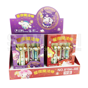 SANRIO WIZARD GEL PEN 6S