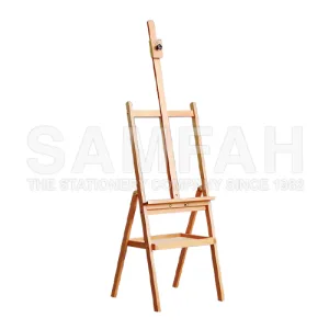 FOLDABLE WOOD EASEL W TRAY