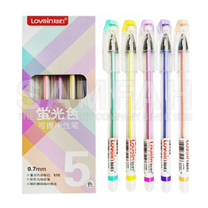 ZHI XIN 0.7 COL. GEL PEN 5S