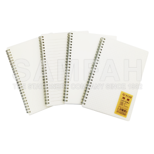 TRANSPARENT A5 NOTE BOOK GRID/BLANK/LINES/DOTS