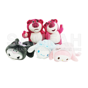 CARTOON PLUSH TOY KEYCHAIN