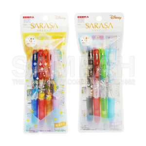 ZEBRA SARASA CLIP X DISNEY GEL PEN 0.5 4S