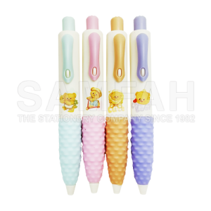 BUTTER BEAR 0.5 GEL PEN BK 4S