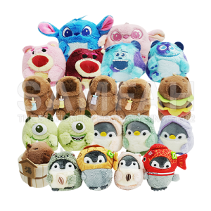 CARTOON PLUSH TOY KEYCHAIN