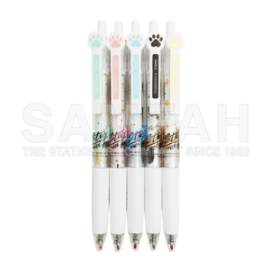 M&G CUTE CAT 0.5 GEL PEN BK