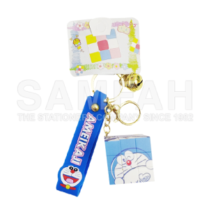 PANDA/ DORAEMON RUBIC CUBE KEYCHAIN