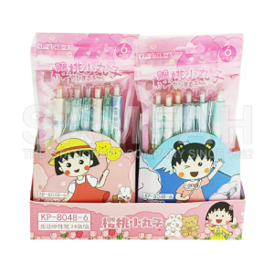 CHIBI MARUKO CHAN 0.5 GEL PEN 6S